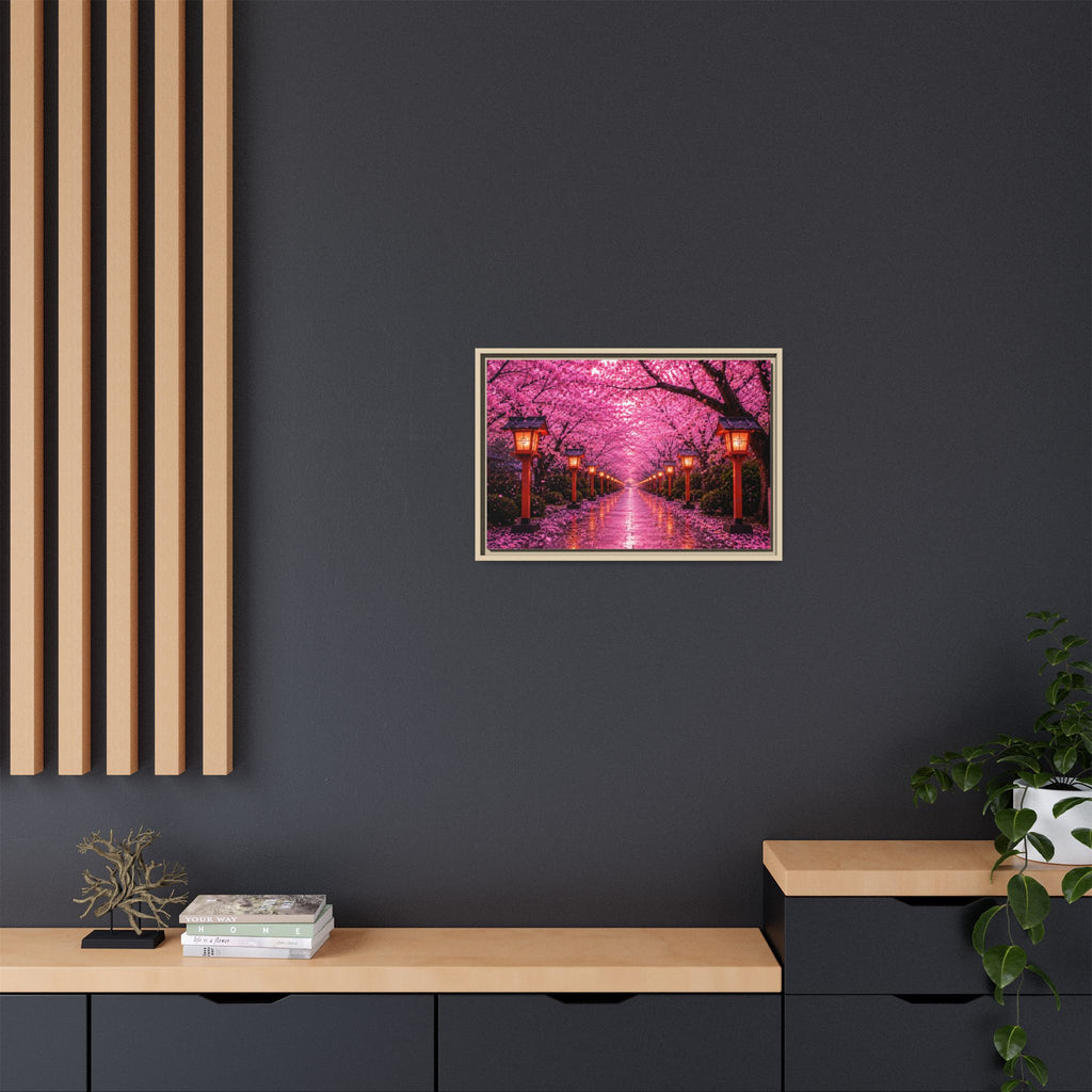 Sakura Lantern Path — Cherry Blossom Evening Collection