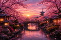 Sakura Enchanted River