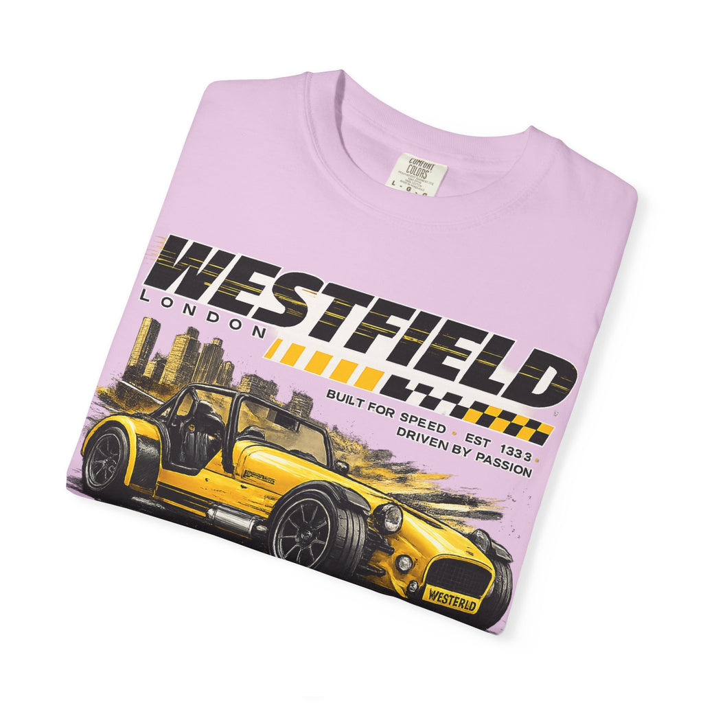 Westfield Sports Car Tee — Vintage Racing Graphic T-Shirt