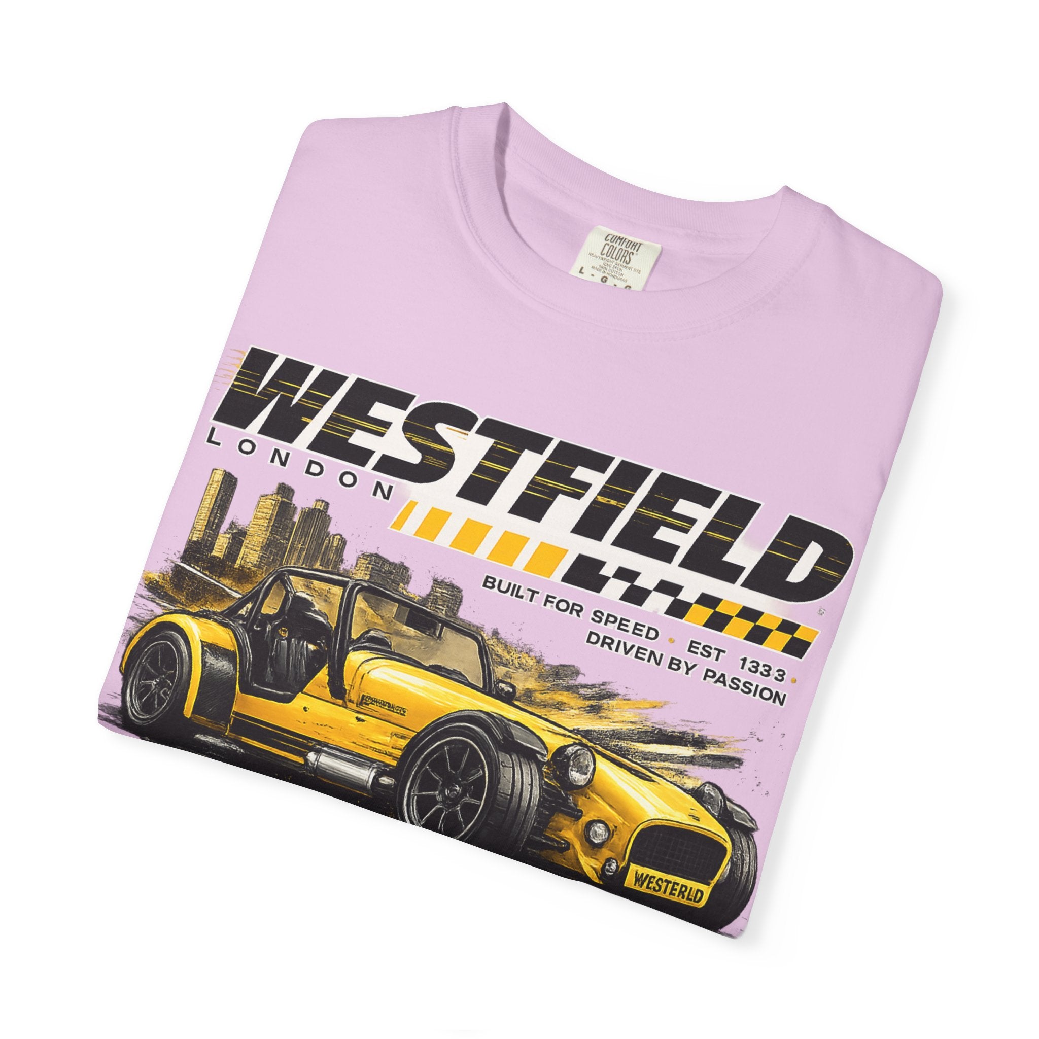 Westfield Sports Car Tee — Vintage Racing Graphic T-Shirt
