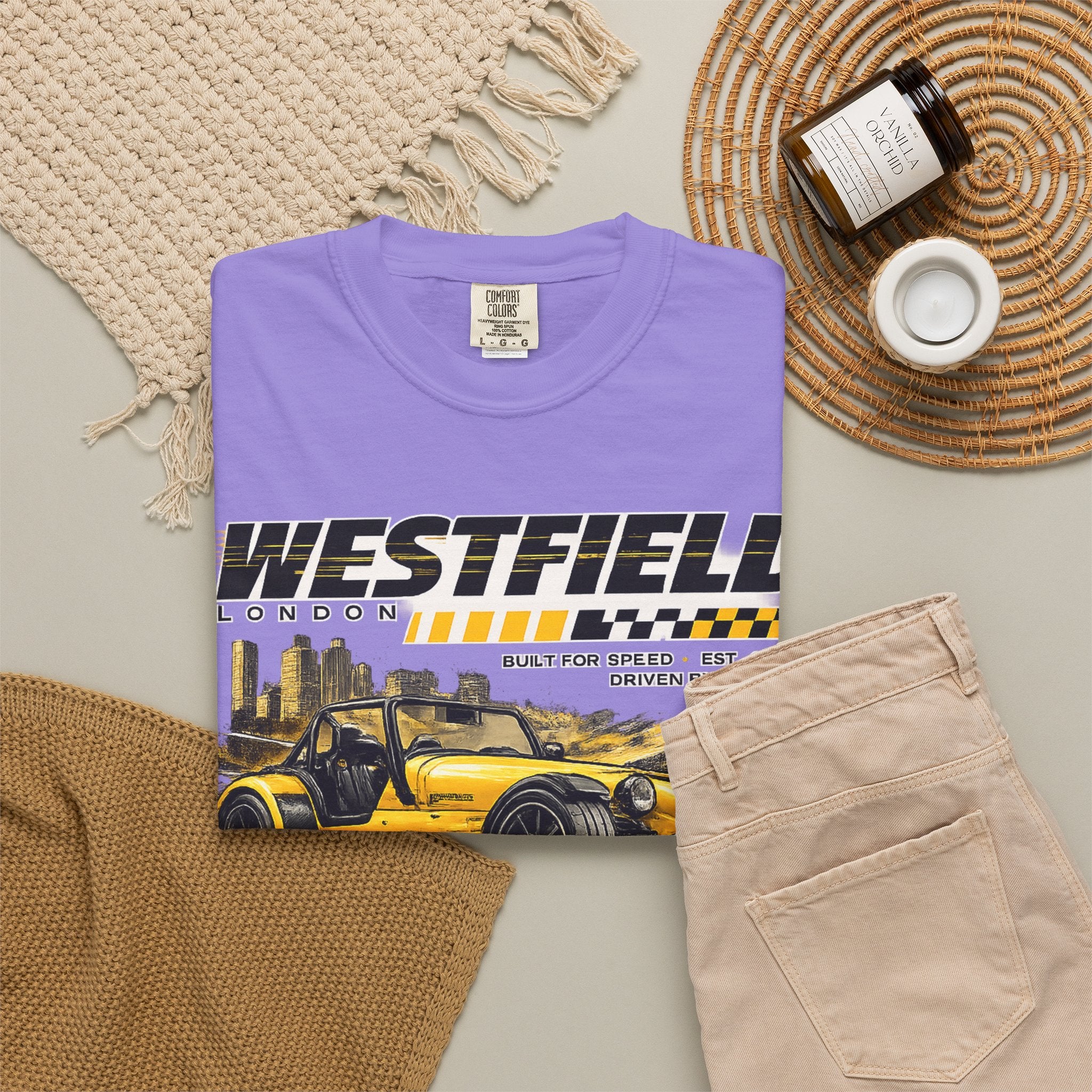 Westfield Sports Car Tee — Vintage Racing Graphic T-Shirt