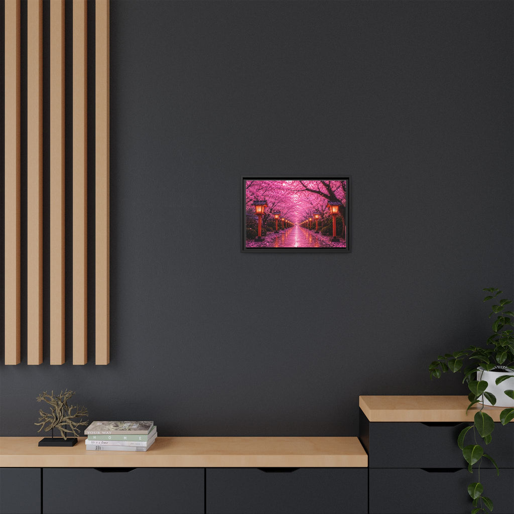 Sakura Lantern Path — Cherry Blossom Evening Collection