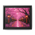 Sakura Lantern Path — Cherry Blossom Evening Collection