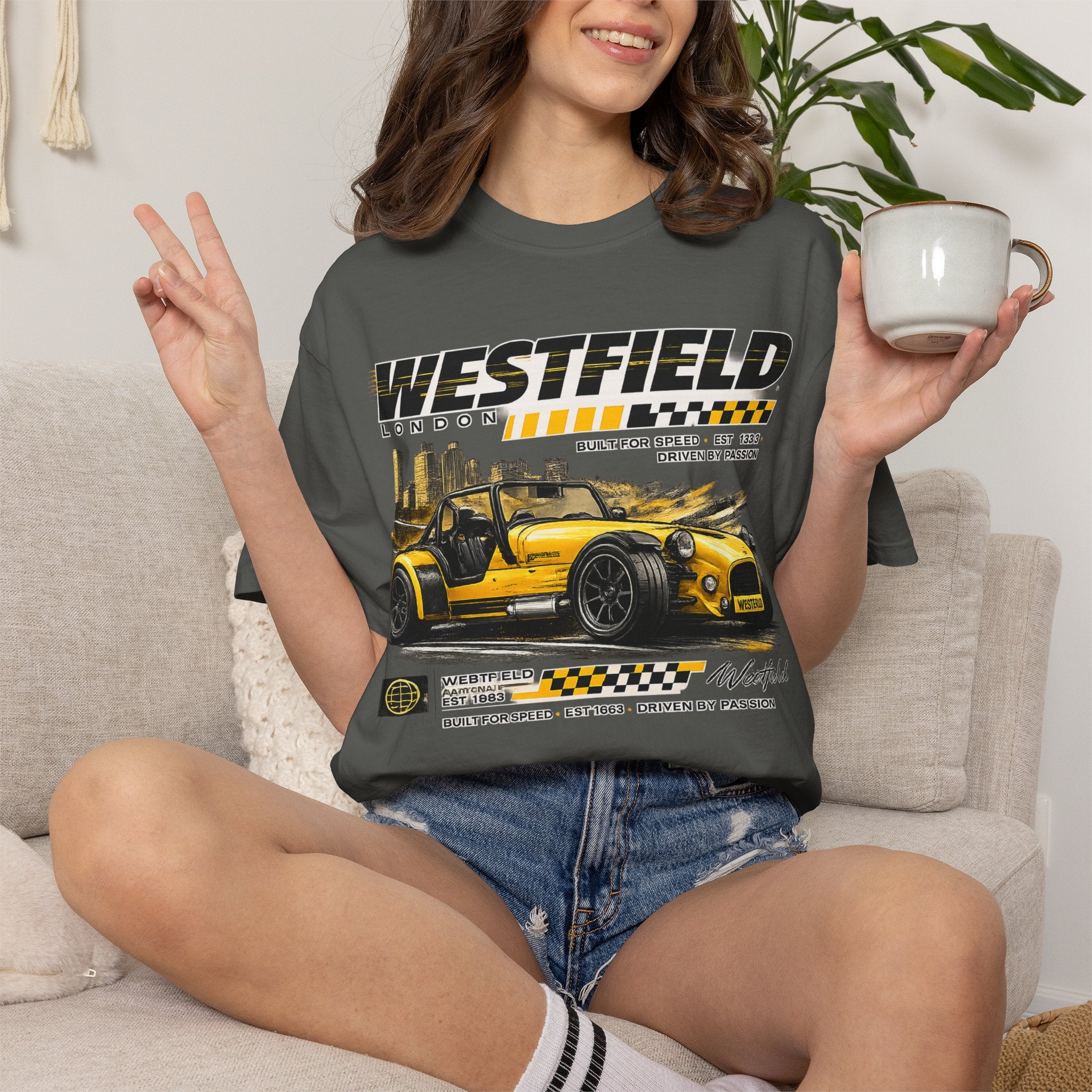 Westfield Sports Car Tee — Vintage Racing Graphic T-Shirt