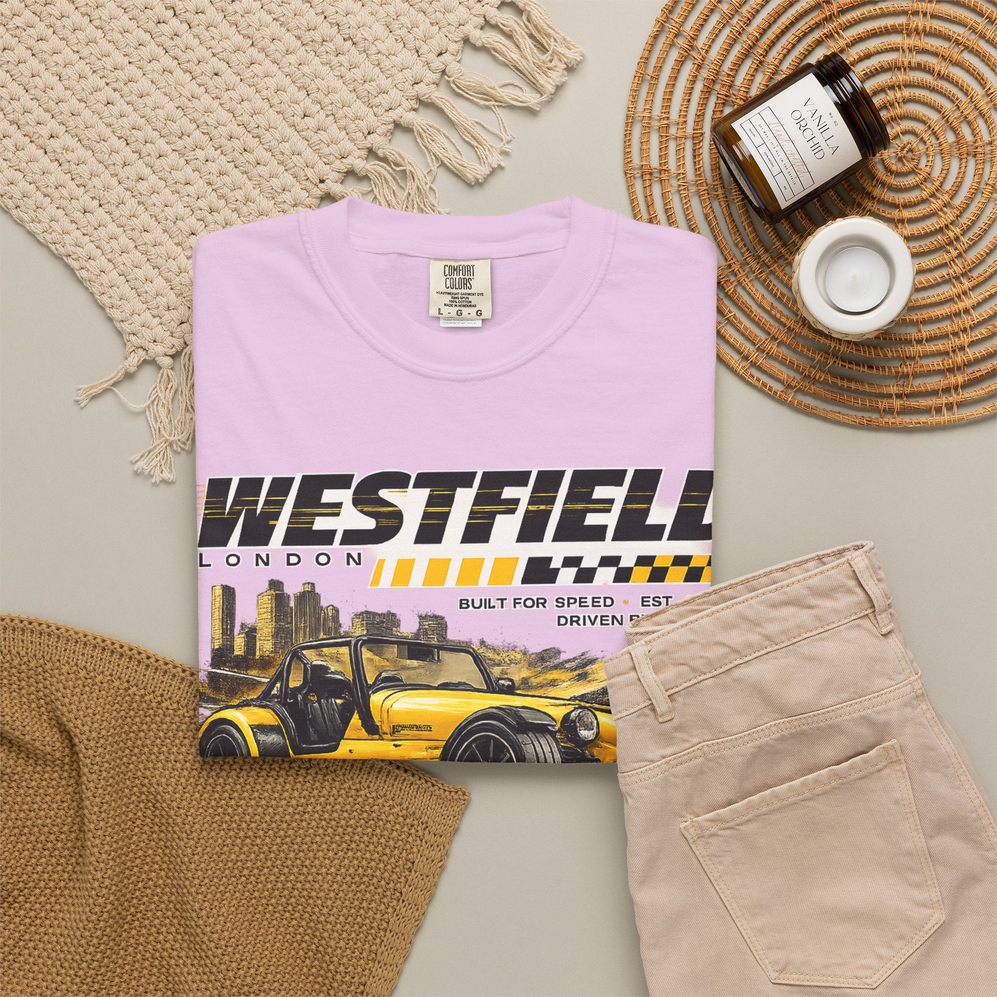 Westfield Sports Car Tee — Vintage Racing Graphic T-Shirt