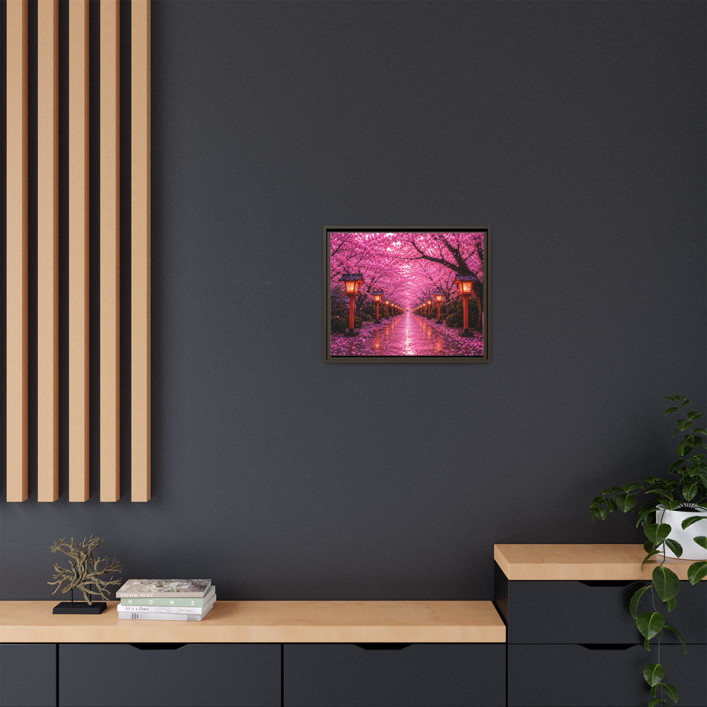 Sakura Lantern Path — Cherry Blossom Evening Collection