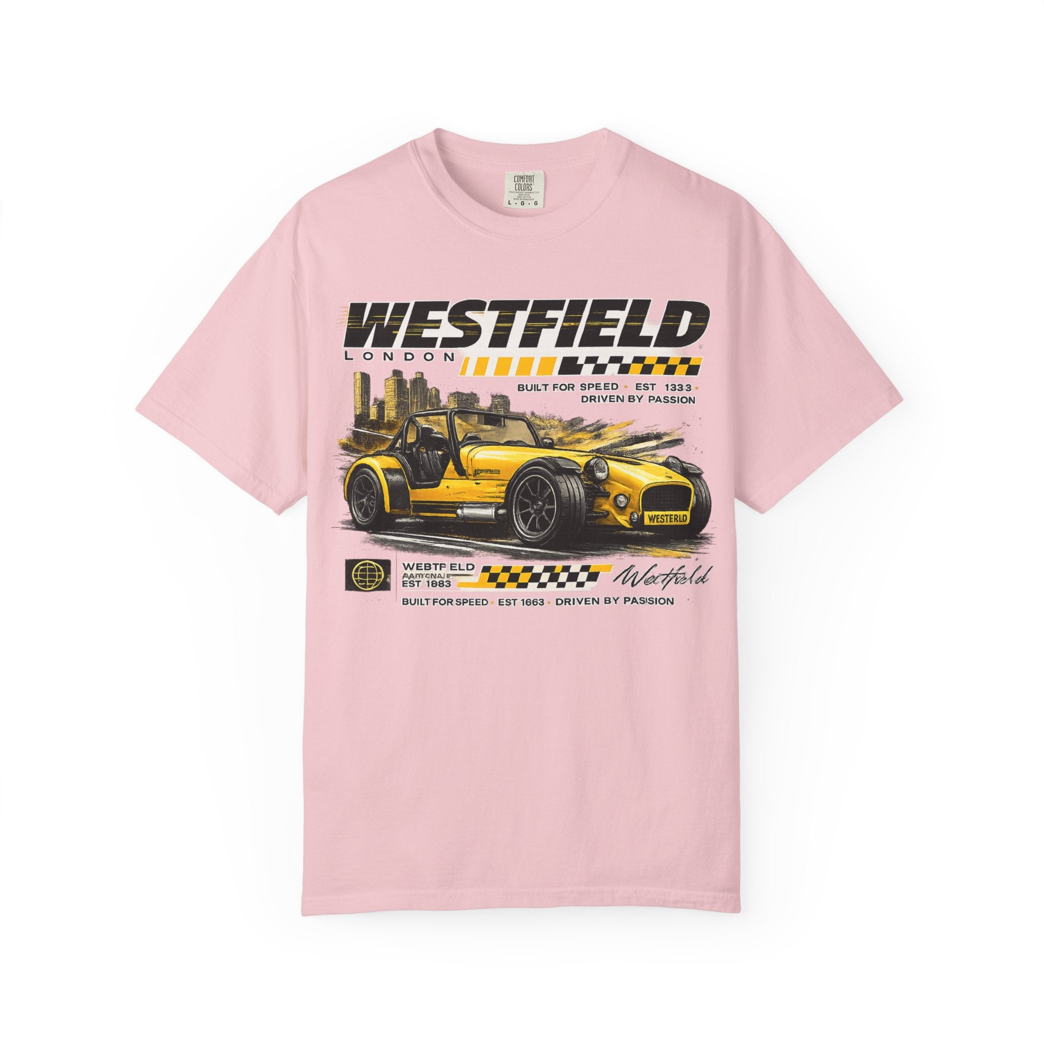 Westfield Sports Car Tee — Vintage Racing Graphic T-Shirt