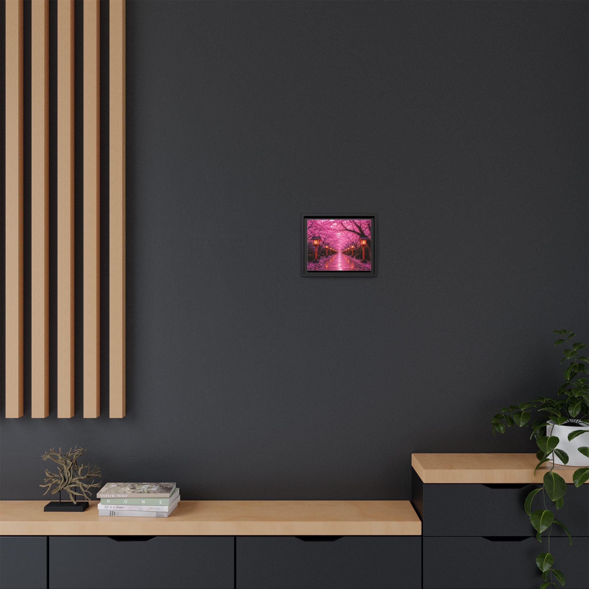 Sakura Lantern Path — Cherry Blossom Evening Collection
