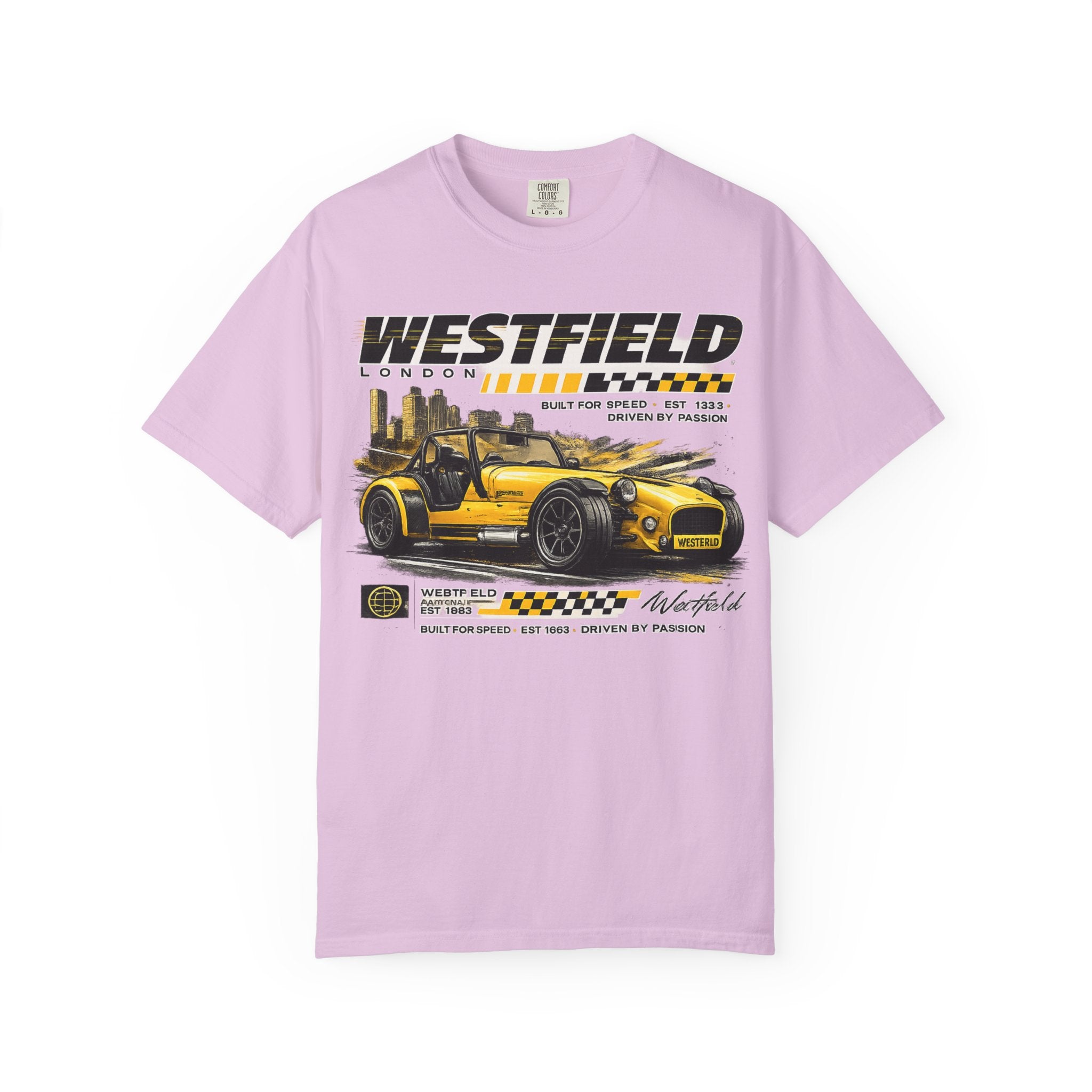 Westfield Sports Car Tee — Vintage Racing Graphic T-Shirt