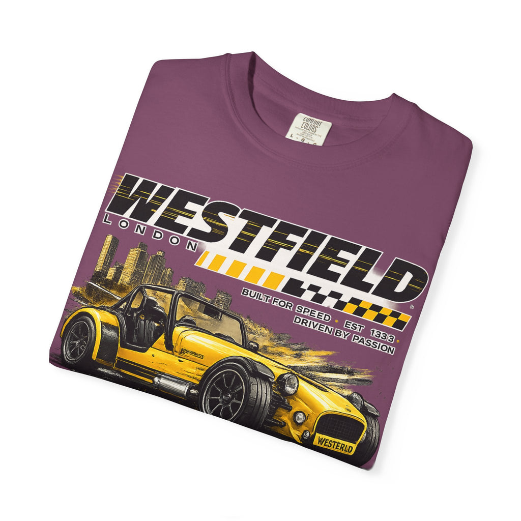 Westfield Sports Car Tee — Vintage Racing Graphic T-Shirt