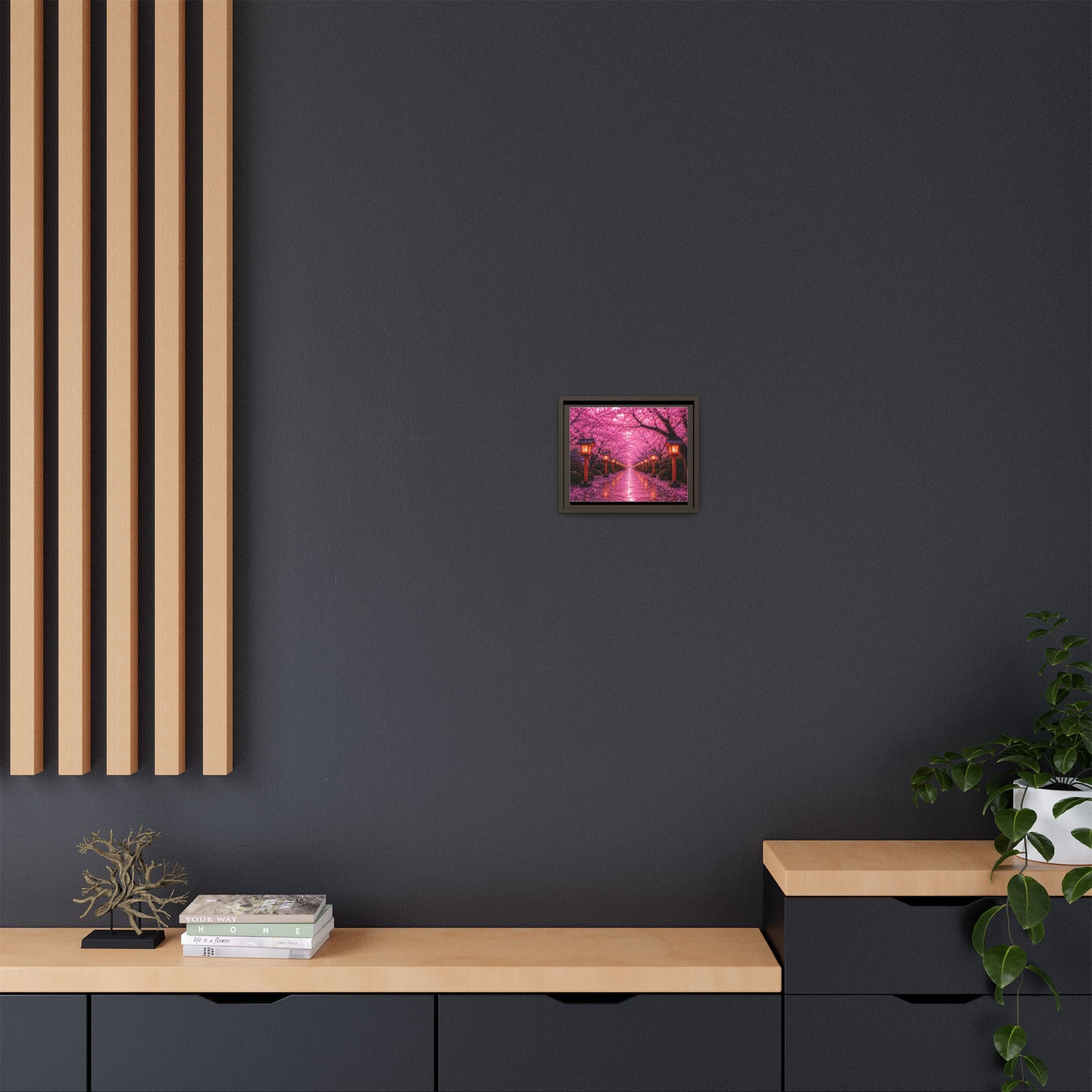 Sakura Lantern Path — Cherry Blossom Evening Collection