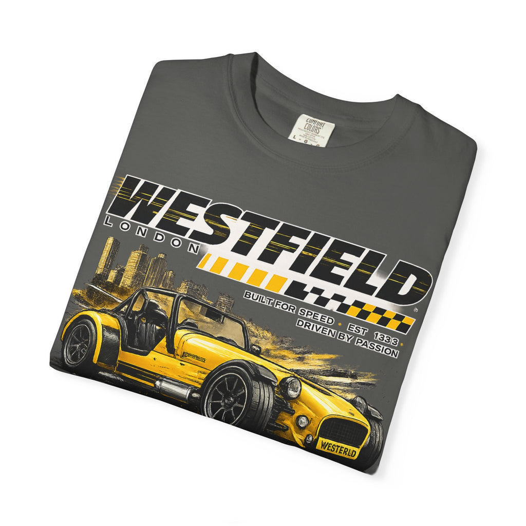 Westfield Sports Car Tee — Vintage Racing Graphic T-Shirt